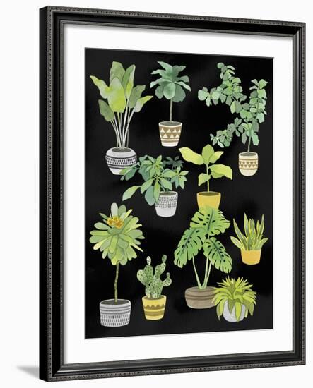 Botanica Medley-Kristine Hegre-Framed Giclee Print