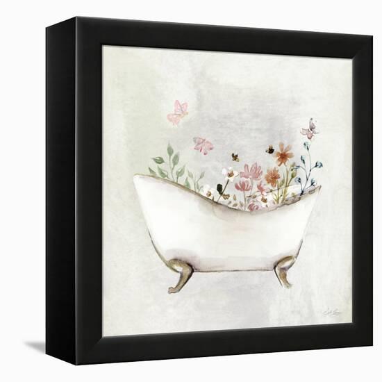 Botanical Bath I-Stella Chang-Framed Stretched Canvas