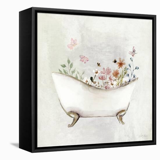 Botanical Bath I-Stella Chang-Framed Stretched Canvas