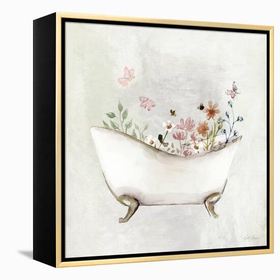 Botanical Bath I-Stella Chang-Framed Stretched Canvas