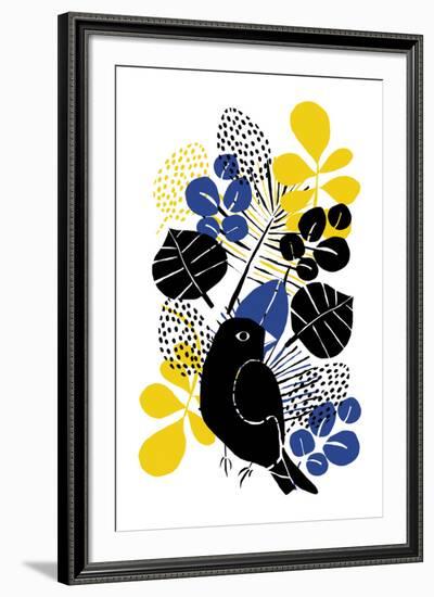 Botanical Birds I-Myriam Tebbakha-Framed Giclee Print