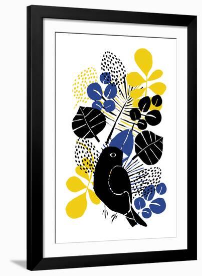 Botanical Birds I-Myriam Tebbakha-Framed Giclee Print