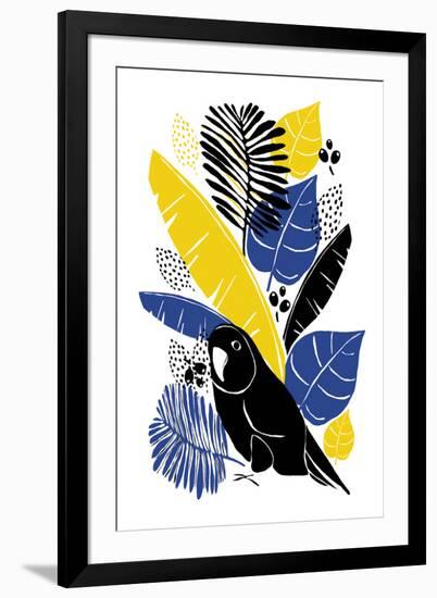 Botanical Birds II-Myriam Tebbakha-Framed Giclee Print