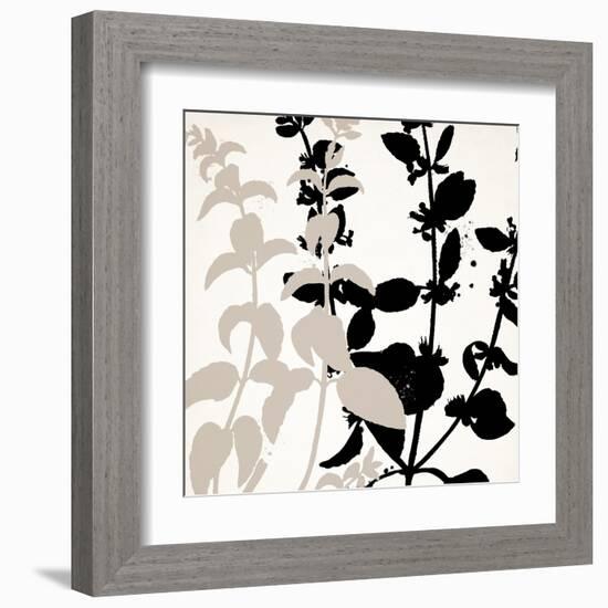 Botanical Black 2-Kimberly Allen-Framed Art Print