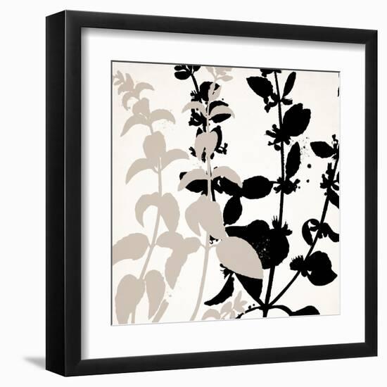 Botanical Black 2-Kimberly Allen-Framed Art Print