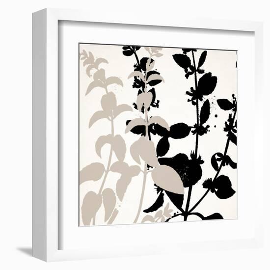 Botanical Black 2-Kimberly Allen-Framed Art Print