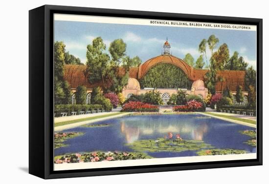 Botanical Building, Balboa Park, San Diego, California-null-Framed Stretched Canvas