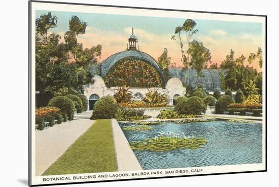 Botanical Building, Balboa Park, San Diego, California-null-Mounted Art Print