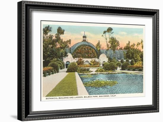 Botanical Building, Balboa Park, San Diego, California-null-Framed Art Print