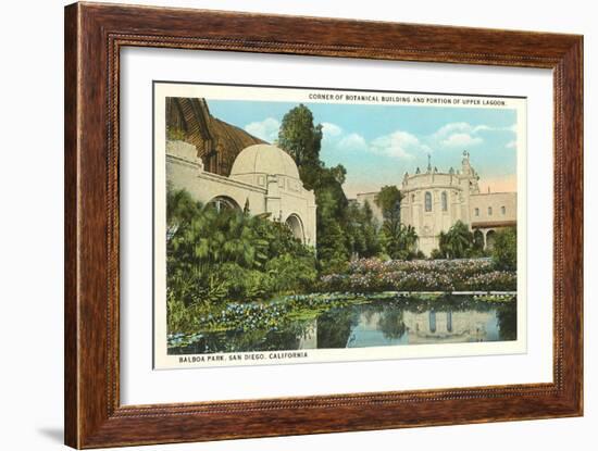 Botanical Building, Balboa Park, San Diego, California-null-Framed Art Print