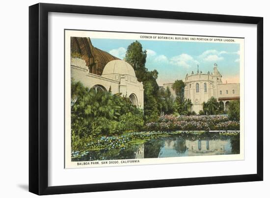 Botanical Building, Balboa Park, San Diego, California-null-Framed Art Print