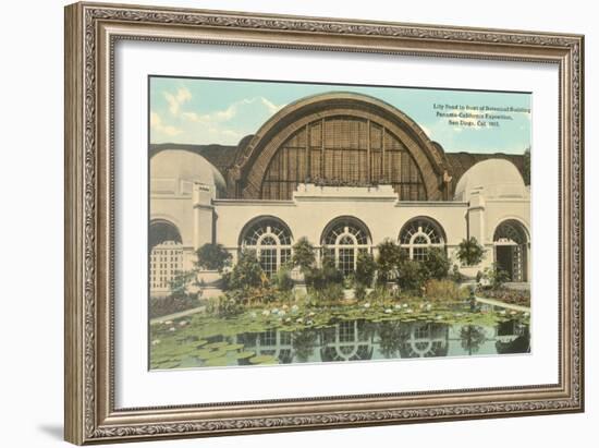 Botanical Building, Balboa Park, San Diego-null-Framed Art Print