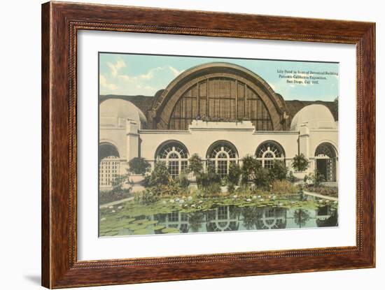 Botanical Building, Balboa Park, San Diego-null-Framed Art Print