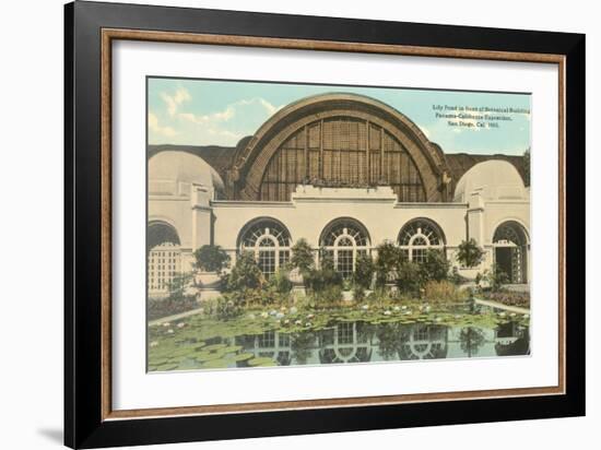 Botanical Building, Balboa Park, San Diego-null-Framed Art Print