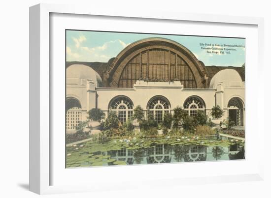 Botanical Building, Balboa Park, San Diego-null-Framed Premium Giclee Print