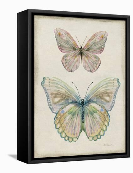 Botanical Butterflies I-Carol Robinson-Framed Stretched Canvas