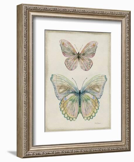 Botanical Butterflies I-Carol Robinson-Framed Art Print