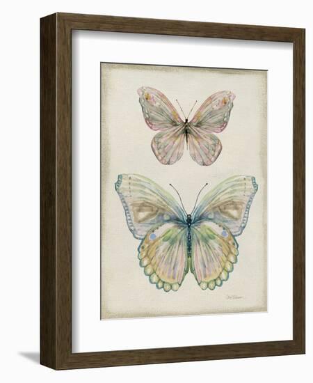 Botanical Butterflies I-Carol Robinson-Framed Art Print