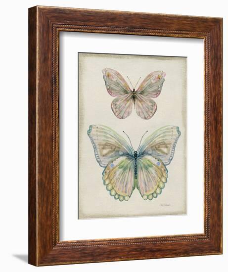 Botanical Butterflies I-Carol Robinson-Framed Art Print