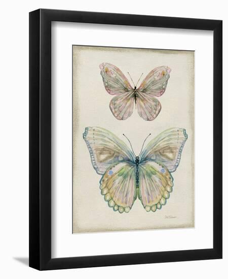 Botanical Butterflies I-Carol Robinson-Framed Art Print