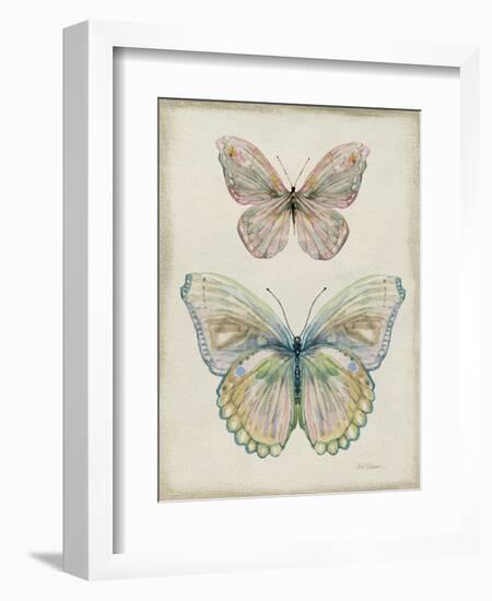 Botanical Butterflies I-Carol Robinson-Framed Art Print