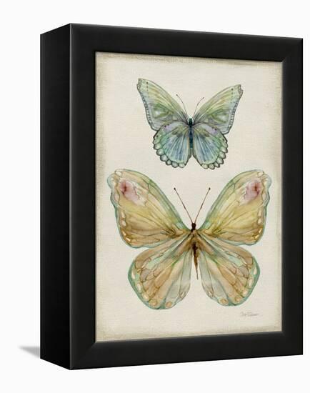 Botanical Butterflies II-Carol Robinson-Framed Stretched Canvas