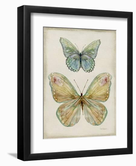 Botanical Butterflies II-Carol Robinson-Framed Art Print