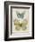 Botanical Butterflies II-Carol Robinson-Framed Art Print