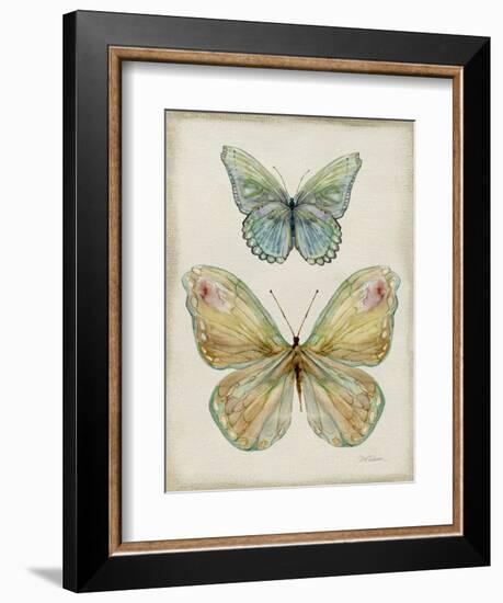 Botanical Butterflies II-Carol Robinson-Framed Art Print