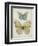 Botanical Butterflies II-Carol Robinson-Framed Art Print