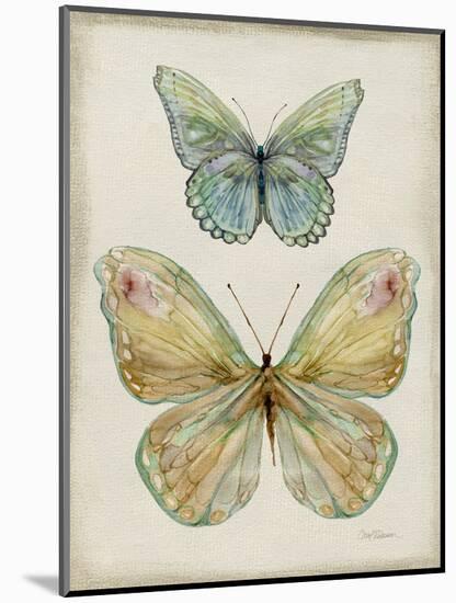 Botanical Butterflies II-Carol Robinson-Mounted Art Print