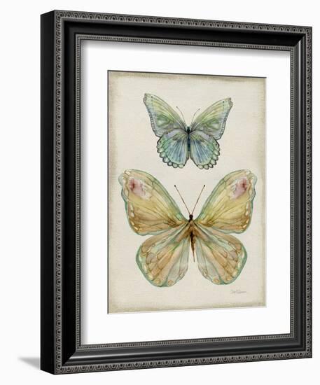 Botanical Butterflies II-Carol Robinson-Framed Art Print