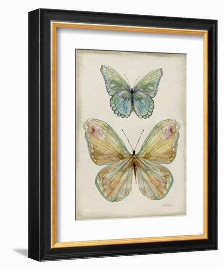 Botanical Butterflies II-Carol Robinson-Framed Art Print