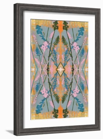 Botanical Collage # 2, 2017-David McConochie-Framed Giclee Print