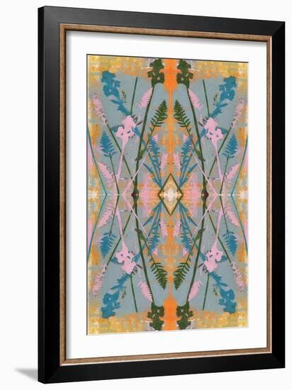 Botanical Collage # 2, 2017-David McConochie-Framed Giclee Print