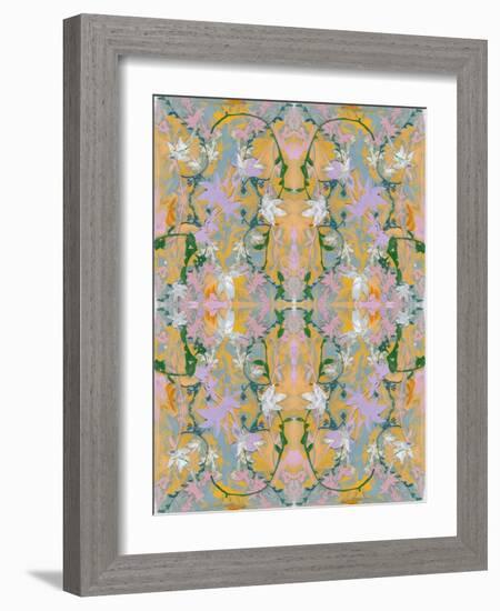 Botanical Collage # 4, 2017-David McConochie-Framed Giclee Print