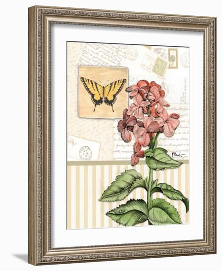 Botanical Collage I-Paul Brent-Framed Art Print