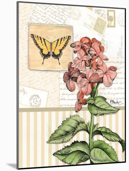 Botanical Collage I-Paul Brent-Mounted Art Print