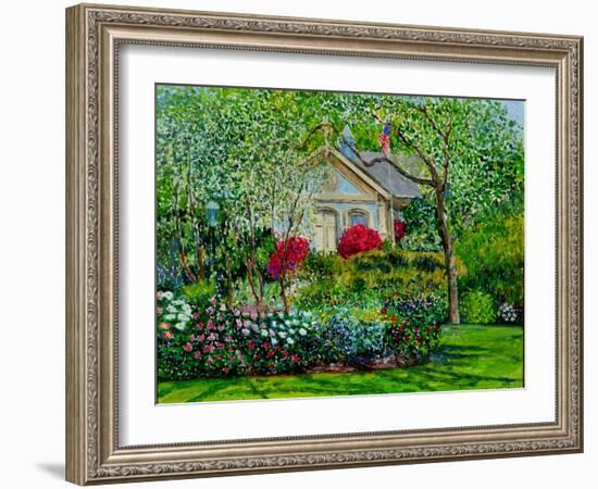 Botanical Garden, Azalea and Peonies, 2016-Anthony Butera-Framed Giclee Print