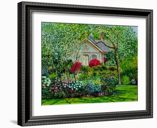 Botanical Garden, Azalea and Peonies, 2016-Anthony Butera-Framed Giclee Print