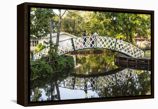 Botanical Garden, Georgetown, Guyana, South America-Michael Runkel-Framed Premier Image Canvas