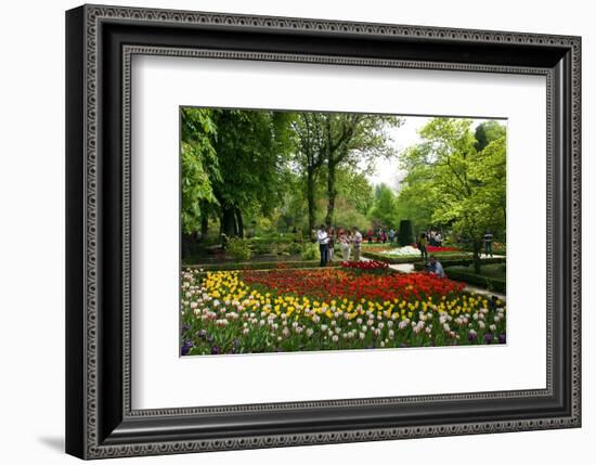 Botanical Garden in Madrid, Spain-null-Framed Art Print