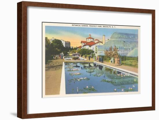 Botanical Garden, Prospect Park, Brooklyn, New York-null-Framed Art Print