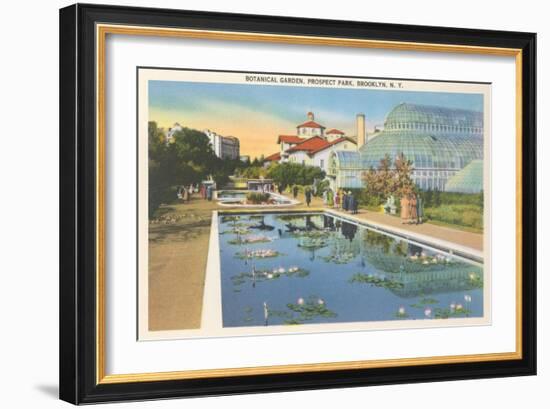 Botanical Garden, Prospect Park, Brooklyn, New York--Framed Art Print