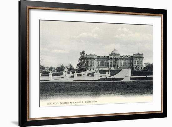 Botanical Gardens and Museum, Bronx Park-null-Framed Art Print