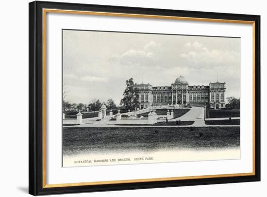 Botanical Gardens and Museum, Bronx Park-null-Framed Art Print