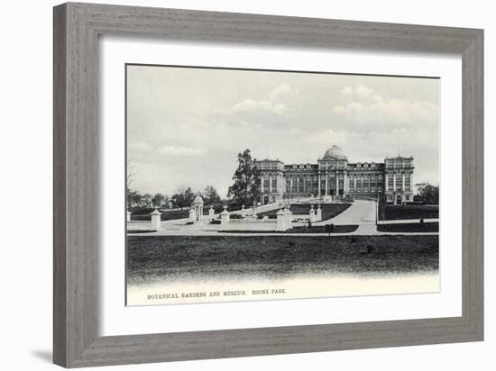 Botanical Gardens and Museum, Bronx Park-null-Framed Art Print