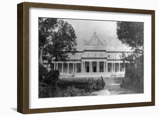 Botanical Gardens, Brindaba, India, 1917-null-Framed Giclee Print