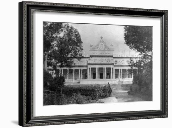 Botanical Gardens, Brindaba, India, 1917-null-Framed Giclee Print