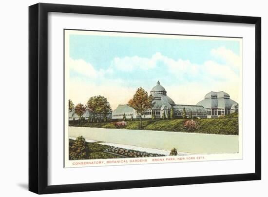 Botanical Gardens, Bronx Park, New York City-null-Framed Art Print